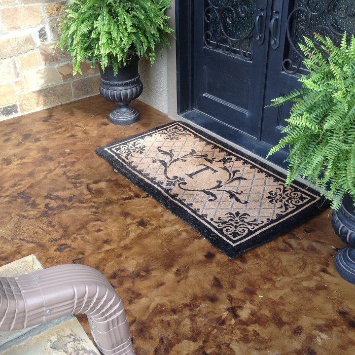 Hi All!  I am looking to restore the color to our stamped concrete patio and was hoping to go with your products bu