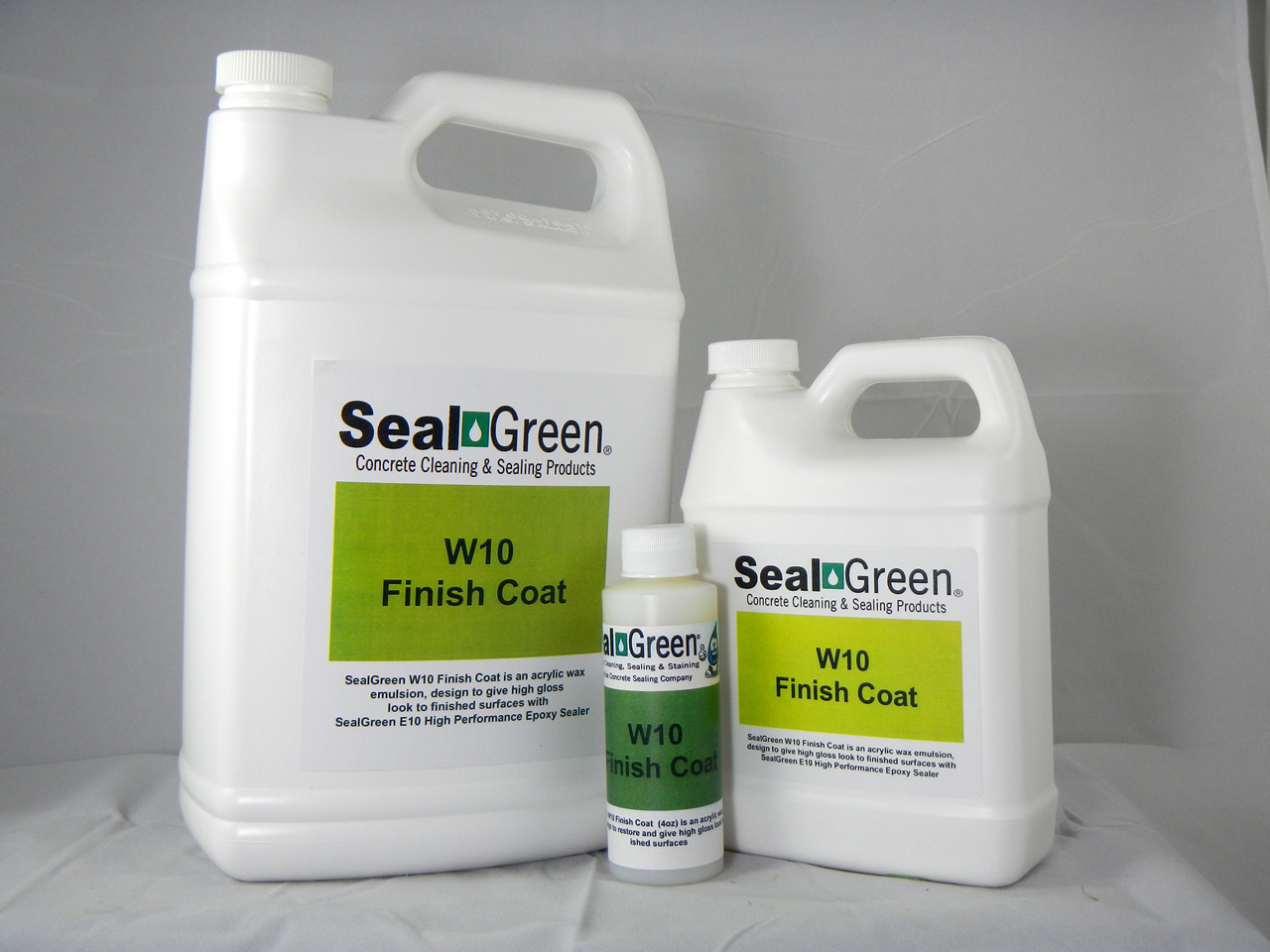 I finishing the floor with your product. SealGreen W10 Finish Gloss sealer and the gloss does not look even through