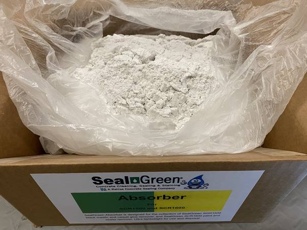 Absorber for SealGreen SGR1500 and SealGreen SCR1600 Removers Questions & Answers